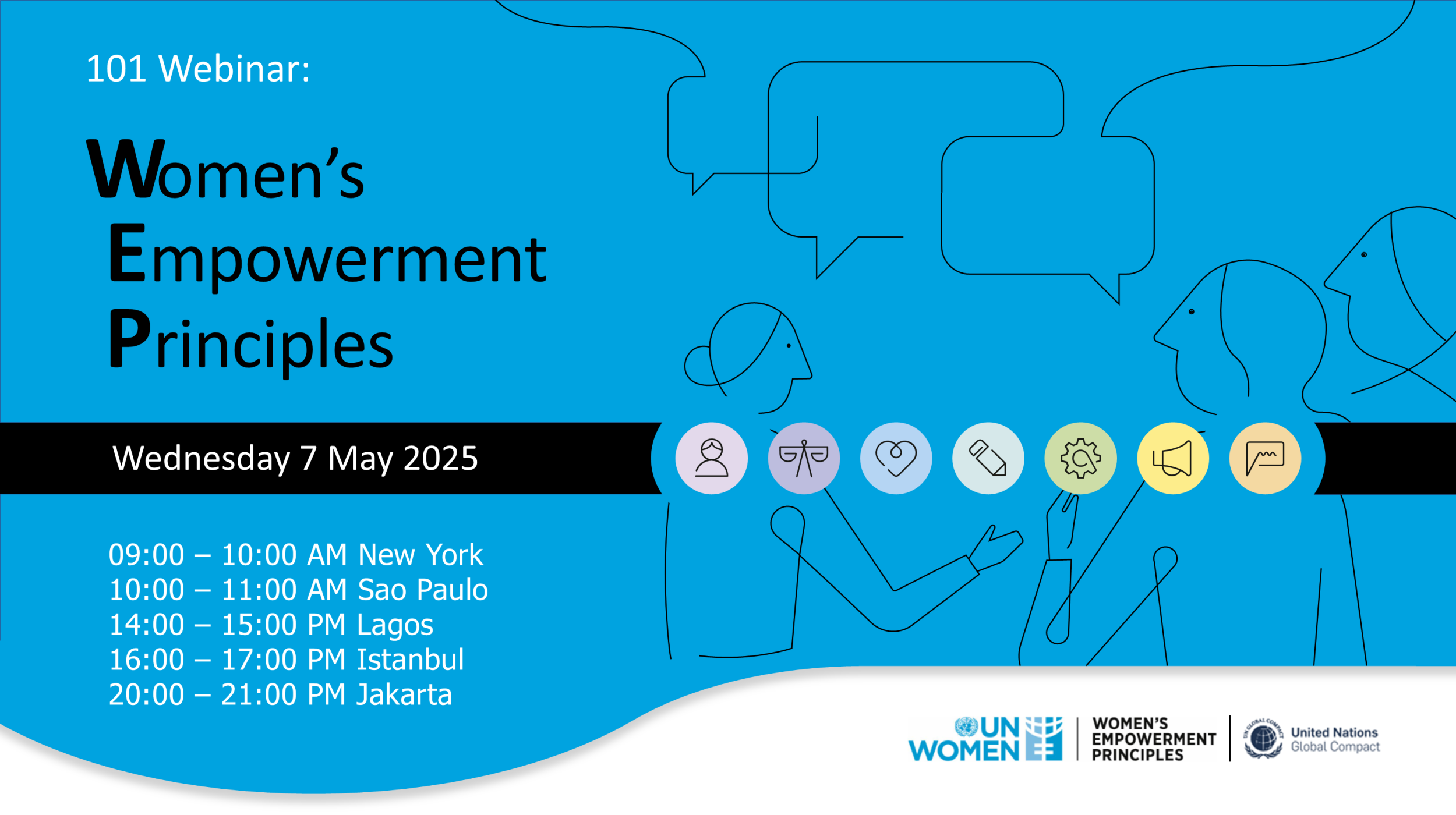 Webinar gender equality Women's Empowerment WEPs 101